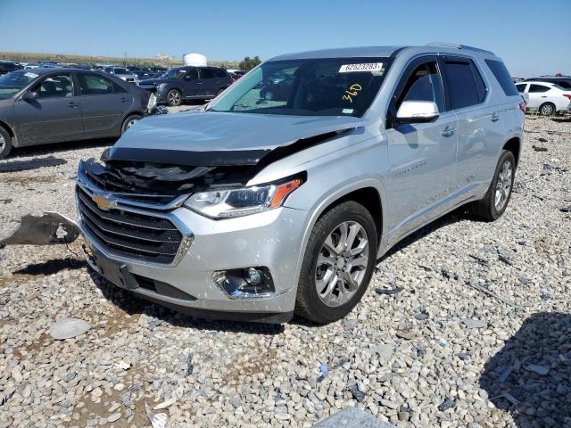 1GNERKKW3JJ272926 - 2018 CHEVROLET TRAVERSE PREMIER SILVER photo 1