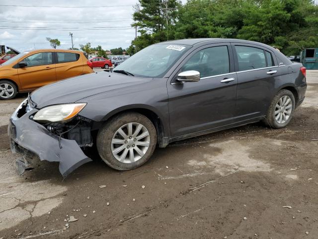 1C3CCBCG3EN176614 - 2014 CHRYSLER 200 LIMITED GRAY photo 1