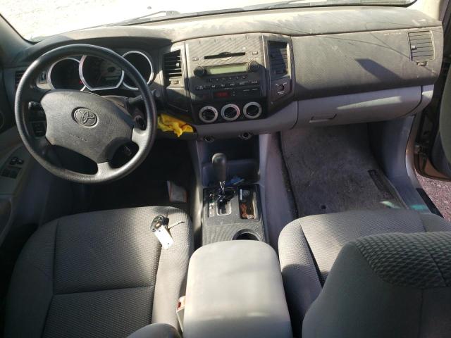 5TETX22N58Z559195 - 2008 TOYOTA TACOMA ACCESS CAB თაფლისფერი ფოტო 8