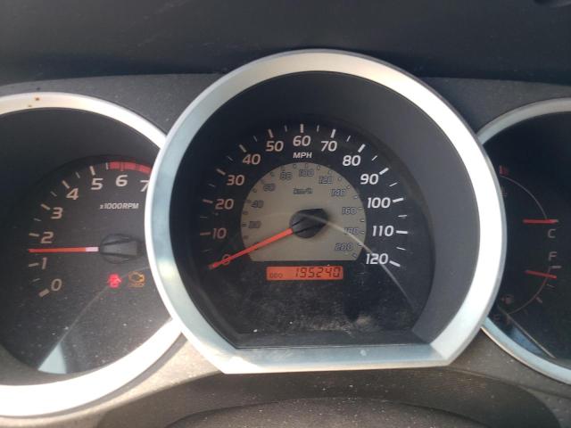 5TETX22N58Z559195 - 2008 TOYOTA TACOMA ACCESS CAB თაფლისფერი ფოტო 9