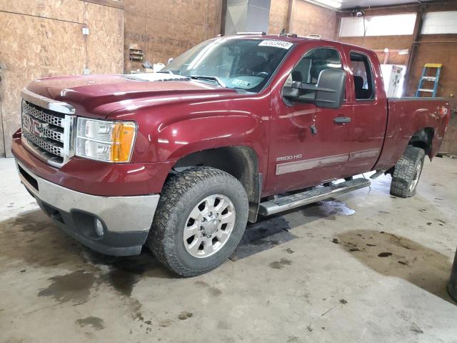 1GT220CG1DZ404602 - 2013 GMC SIERRA K2500 SLE MAROON photo 1