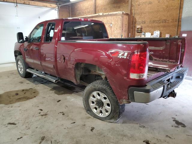 1GT220CG1DZ404602 - 2013 GMC SIERRA K2500 SLE MAROON photo 2