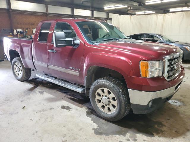 1GT220CG1DZ404602 - 2013 GMC SIERRA K2500 SLE MAROON photo 4