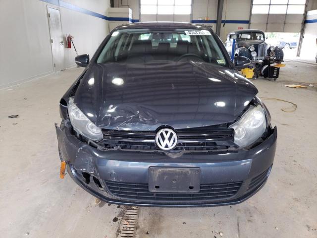 WVWDB7AJ1CW305665 - 2012 VOLKSWAGEN GOLF BLUE photo 5