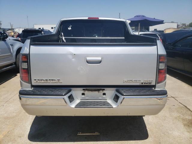 2HJYK16576H523246 - 2006 HONDA RIDGELINE RTL SILVER photo 6