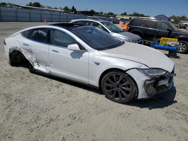 5YJSA1CN6DFP13589 - 2013 TESLA MODEL S 白色 照片 4