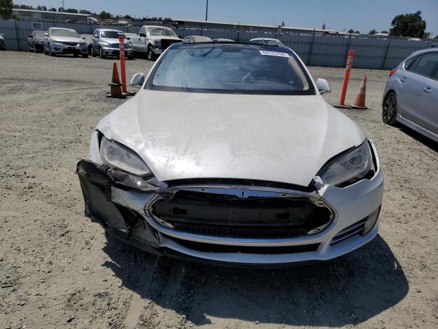 5YJSA1CN6DFP13589 - 2013 TESLA MODEL S 白色 照片 5