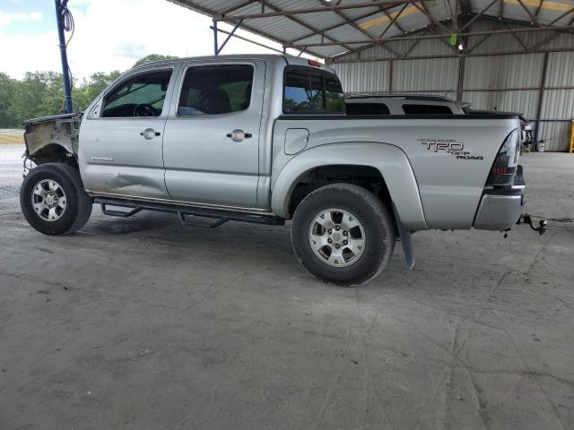 5TFJU4GNXBX005962 - 2011 TOYOTA TACOMA DOUBLE CAB PRERUNNER SILVER photo 2