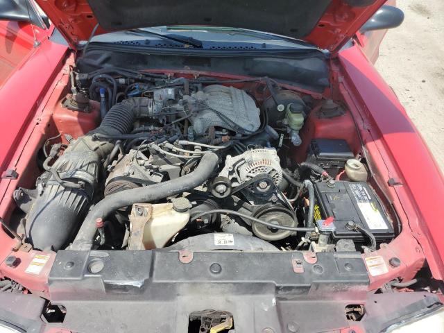 1FAFP4445WF158548 - 1998 FORD MUSTANG RED photo 11