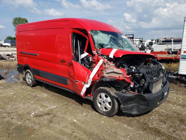 1FTYR2DV4KKA00021 - 2019 FORD TRANSIT T-250 RED photo 4