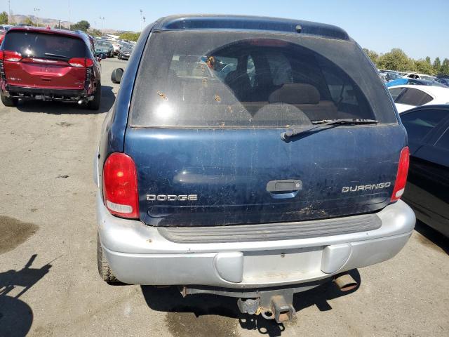 1B4HS58N82F151546 - 2002 DODGE DURANGO SLT PLUS BLUE photo 6