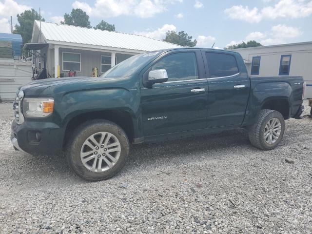 1GTG6CE35F1200988 - 2015 GMC CANYON SLT GREEN photo 1