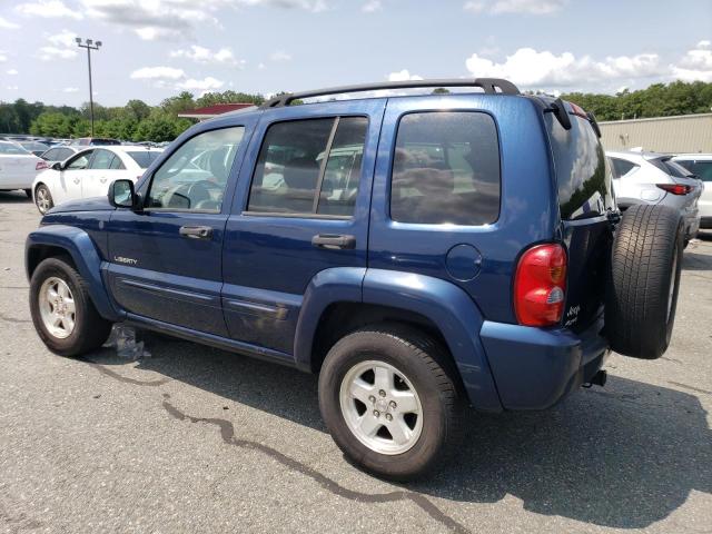 1J4GL58K94W171173 - 2004 JEEP LIBERTY LIMITED BLUE photo 2