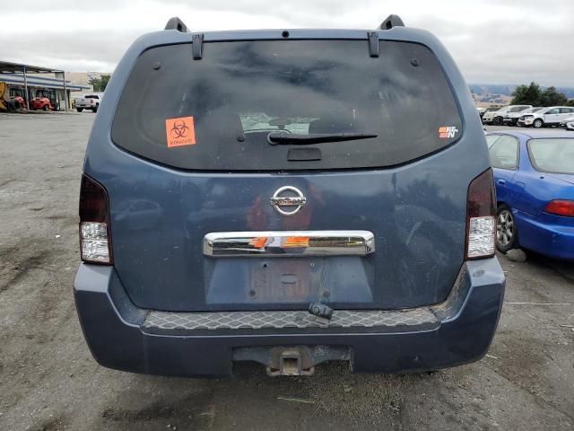 5N1AR18U26C621072 - 2006 NISSAN PATHFINDER LE 蓝色 照片 6