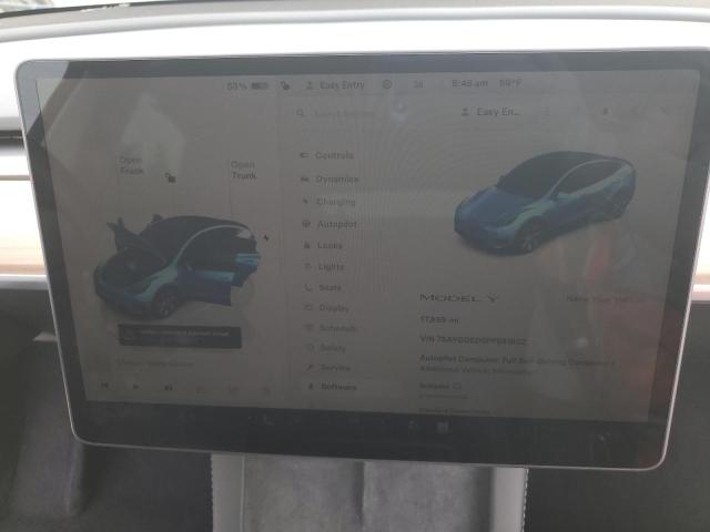 7SAYGDED5PF941802 - 2023 TESLA MODEL Y CHARCOAL photo 9