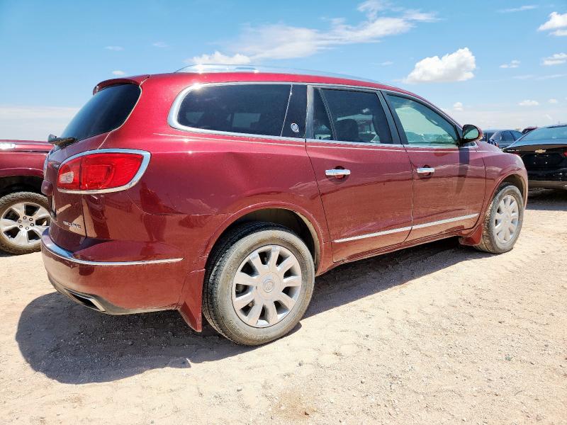 5GAKRBKD9HJ316076 - 2017 BUICK ENCLAVE მუქწითელი ფოტო 3