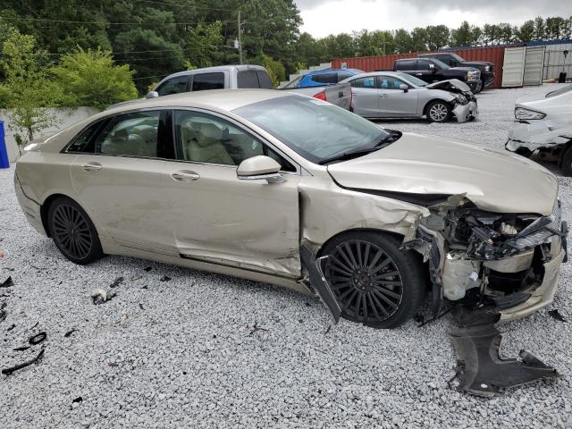 3LN6L5MU8HR649340 - 2017 LINCOLN MKZ HYBRID RESERVE BEIGE photo 4