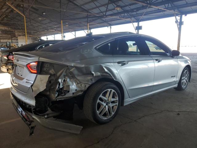 3FA6P0RU4FR280323 - 2015 FORD FUSION TITANIUM HEV SILVER photo 3