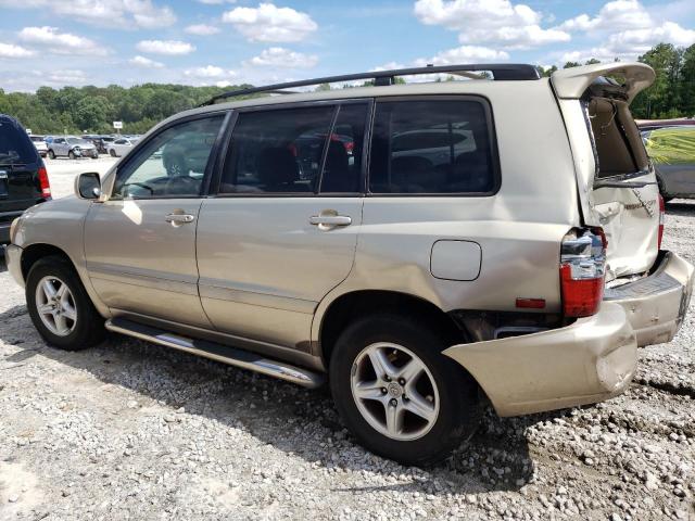 JTEGD21A750107295 - 2005 TOYOTA HIGHLANDER TAN photo 2