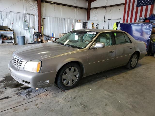 1G6KF57914U160608 - 2004 CADILLAC DEVILLE DTS TAN photo 1