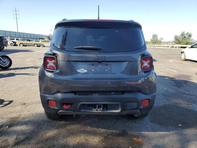 ZACCJBCT5GPC55839 - 2016 JEEP RENEGADE TRAILHAWK GRAY photo 6