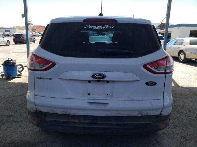 1FMCU0F75FUA25320 - 2015 FORD ESCAPE S WHITE photo 6