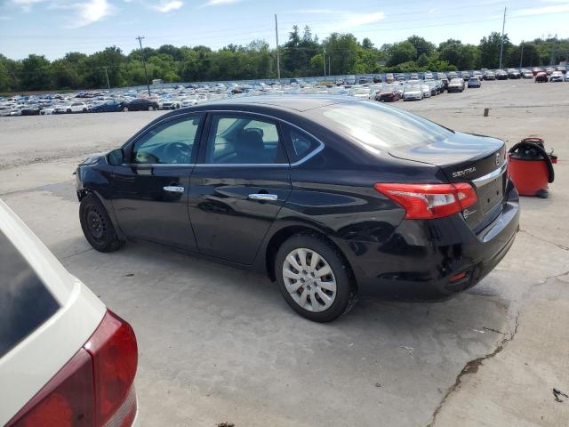 3N1AB7AP2KY313923 - 2019 NISSAN SENTRA S შავი ფოტო 2