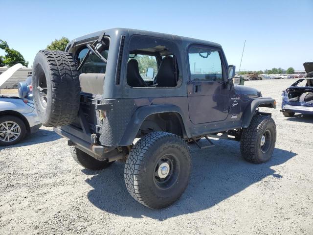 1J4FY19S7XP484743 - 1999 JEEP WRANGLER / SPORT BLUE photo 3