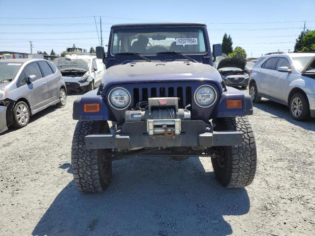 1J4FY19S7XP484743 - 1999 JEEP WRANGLER / SPORT BLUE photo 5