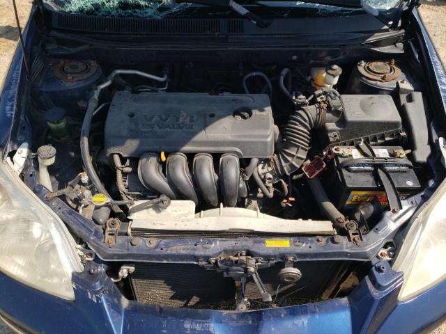 2T1KR32E77C661565 - 2007 TOYOTA COROLLA MA XR BLUE photo 12