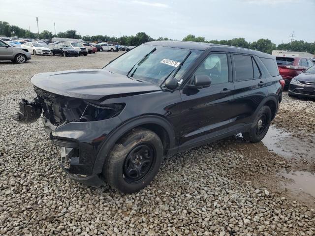 1FM5K8AB6PGA33144 - 2023 FORD EXPLORER POLICE INTERCEPTOR BLACK photo 1