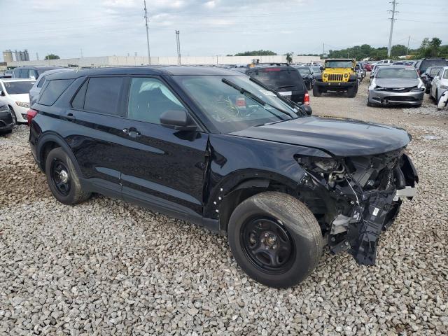 1FM5K8AB6PGA33144 - 2023 FORD EXPLORER POLICE INTERCEPTOR BLACK photo 4