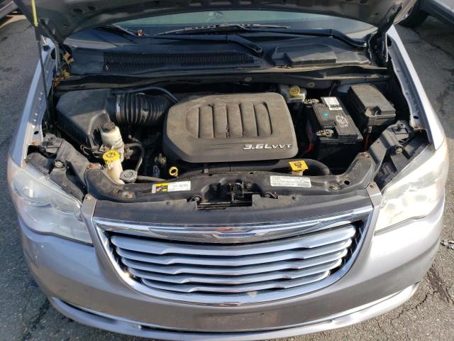 2C4RC1BG4DR605164 - 2013 CHRYSLER TOWN & COU TOURING 银色 照片 12