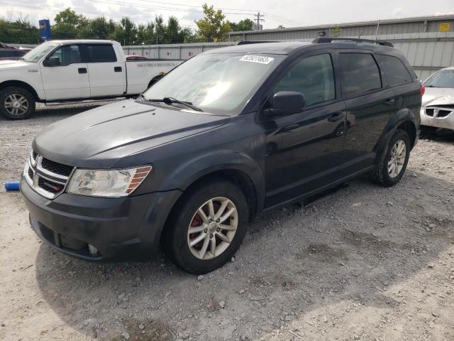 3C4PDDBG6DT592405 - 2013 DODGE JOURNEY SXT BLACK photo 1