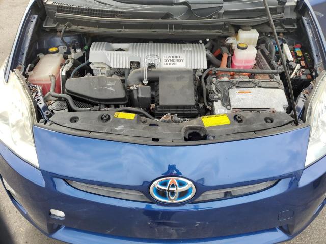 JTDKN3DU5A0242597 - 2010 TOYOTA PRIUS BLUE photo 11