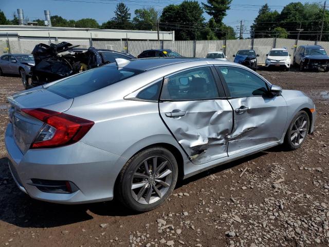 19XFC1F79LE206974 - 2020 HONDA CIVIC EXL ვერცხლისფერი ფოტო 3