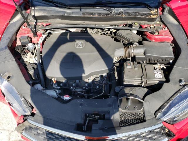 19UUB3F68KA005809 - 2019 ACURA TLX TECHNOLOGY 红色 照片 11