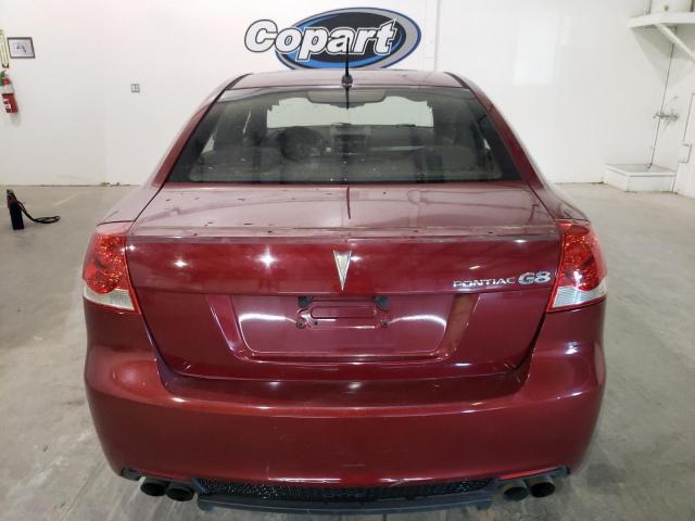 6G2ER57759L157487 - 2009 PONTIAC G8 RED photo 6