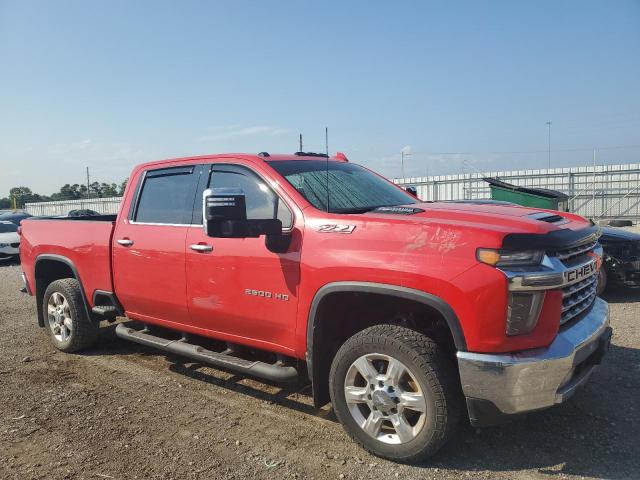 2GC4YPEYXN1239164 - 2022 CHEVROLET SILVERADO K2500 HEAVY DUTY LTZ RED photo 4