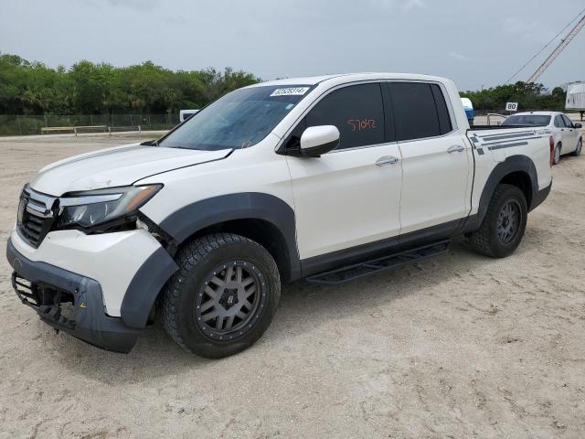 5FPYK3F75HB037987 - 2017 HONDA RIDGELINE RTL WHITE photo 1