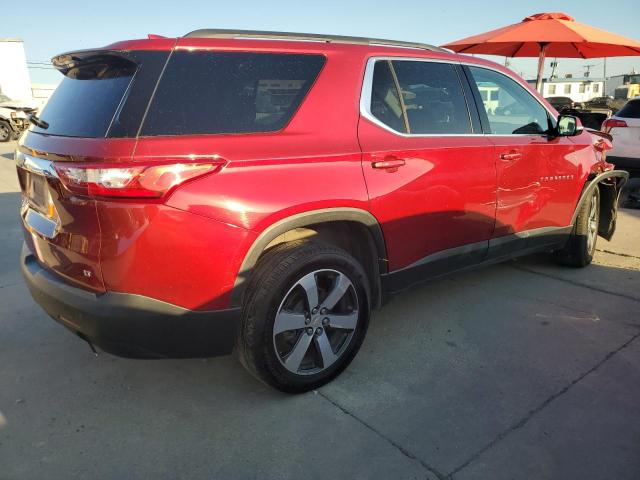 1GNERHKW2KJ270881 - 2019 CHEVROLET TRAVERSE LT RED photo 3