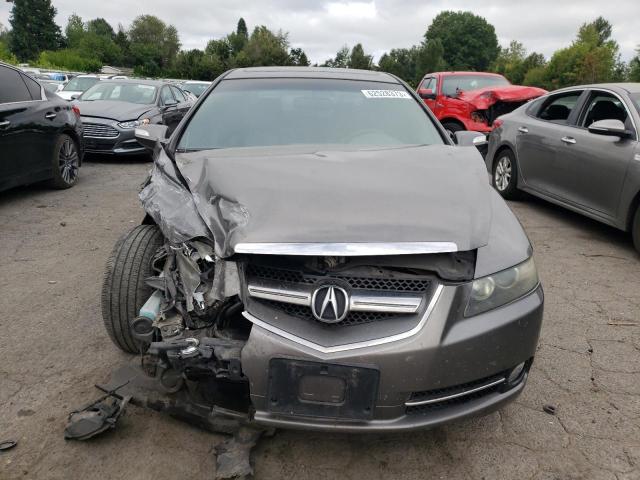 19UUA76558A032752 - 2008 ACURA TL TYPE S GRAY photo 5