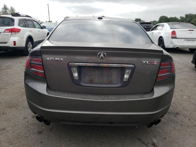 19UUA76558A032752 - 2008 ACURA TL TYPE S GRAY photo 6