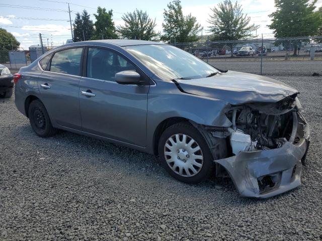 3N1AB7AP3JY247574 - 2018 NISSAN SENTRA S GRAY photo 4