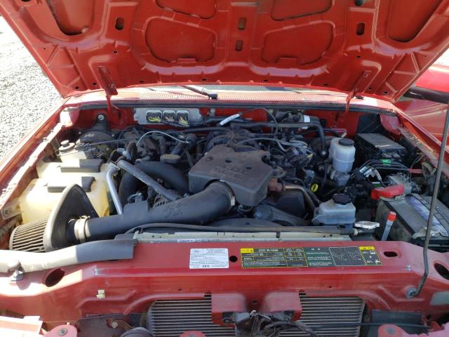 1FTLR4FE2BPB07610 - 2011 FORD RANGER SUPER CAB RED photo 11