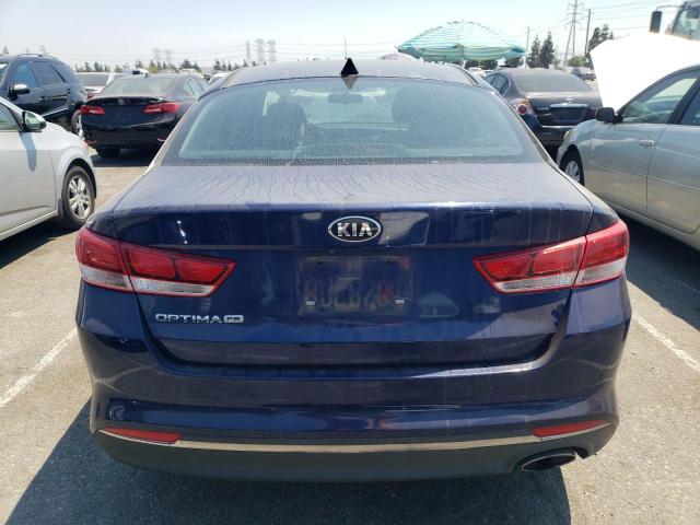 5XXGT4L37JG220030 - 2018 KIA OPTIMA LX BLUE photo 6