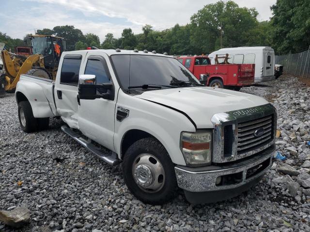 1FTWW32R58ED83261 - 2008 FORD F350 SUPER DUTY WHITE photo 4