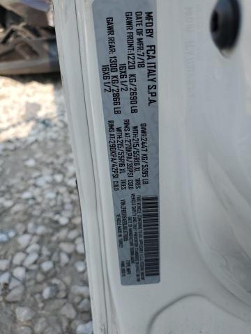 ZFBERFAB9J6L67995 - 2018 RAM PROMASTER WHITE photo 13