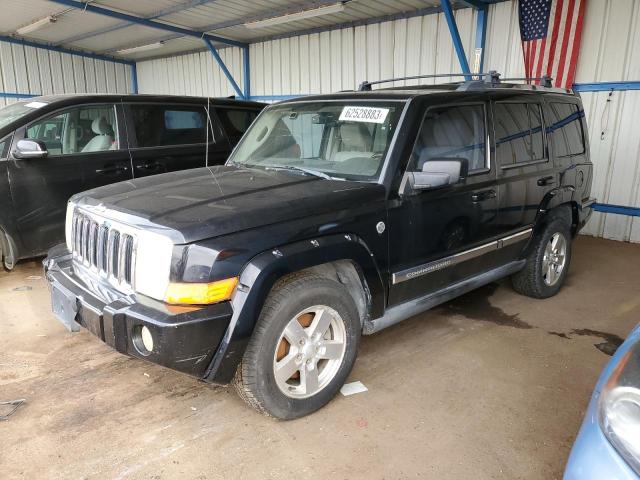 1J8HG58277C553442 - 2000 JEEP COMMANDER LIMITED BLACK photo 1