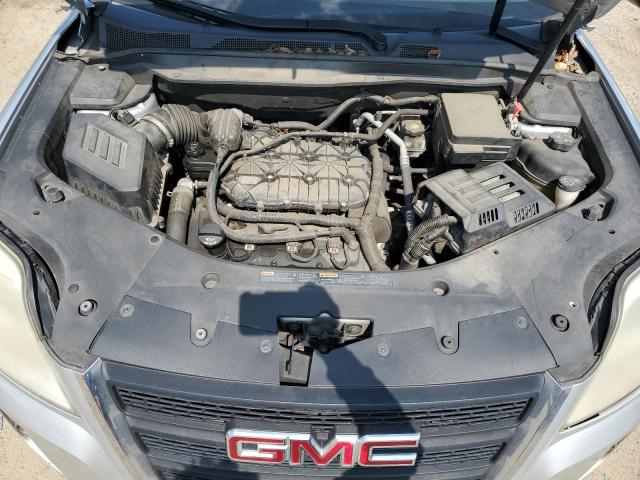 2CTFLFEY4A6351073 - 2010 GMC TERRAIN SLT SILVER photo 12